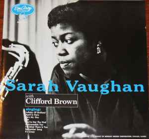 Sarah Vaughan - Sarah Vaughan With Clifford Brown album cover