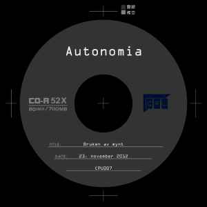 Autonomia (2) - Bruken Av Mynt album cover