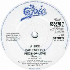 Bad English - Price Of Love (Remix)