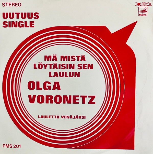 télécharger l'album Olga Voronetz - Mä Mistä Löytäisin Sen Laulun