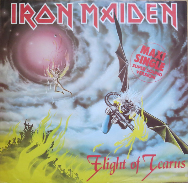 Iron Maiden – Flight Of Icarus (1983, Vinyl) - Discogs