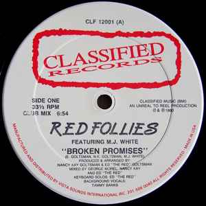 Red Follies - Broken Promises album cover