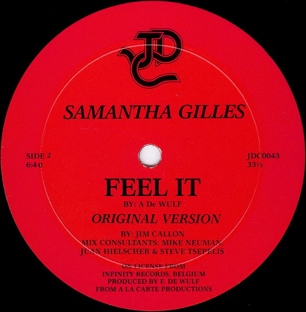 ladda ner album Samantha Gilles - Feel It