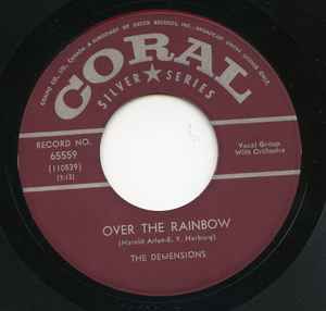 The Demensions – Over The Rainbow (1962, Vinyl) - Discogs