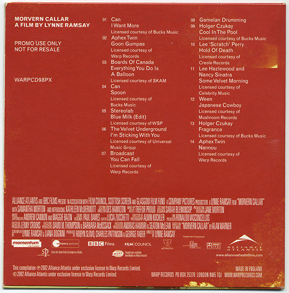 baixar álbum Various - Morvern Callar Original Soundtrack