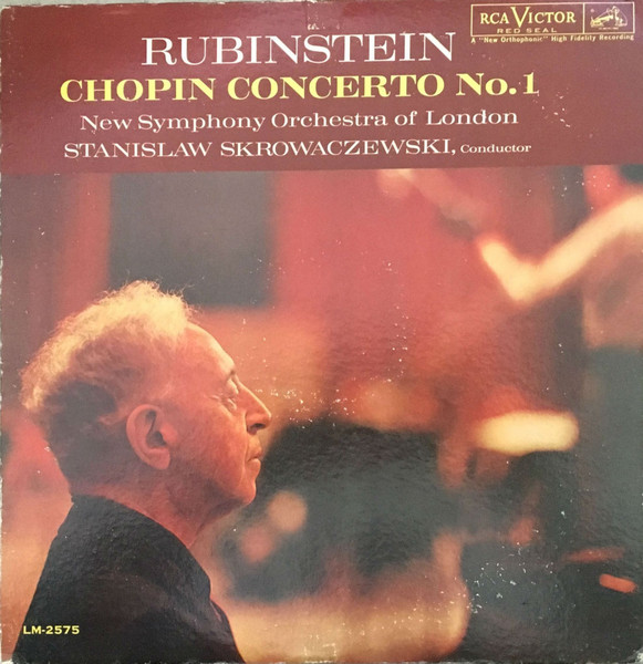 Rubinstein, Chopin, New Symphony Orchestra Of London