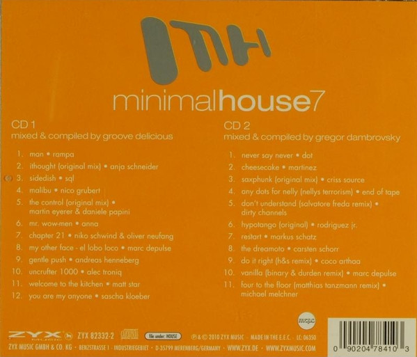 télécharger l'album Groove Delicious & Gregor Dambrovsky - Minimal House 7