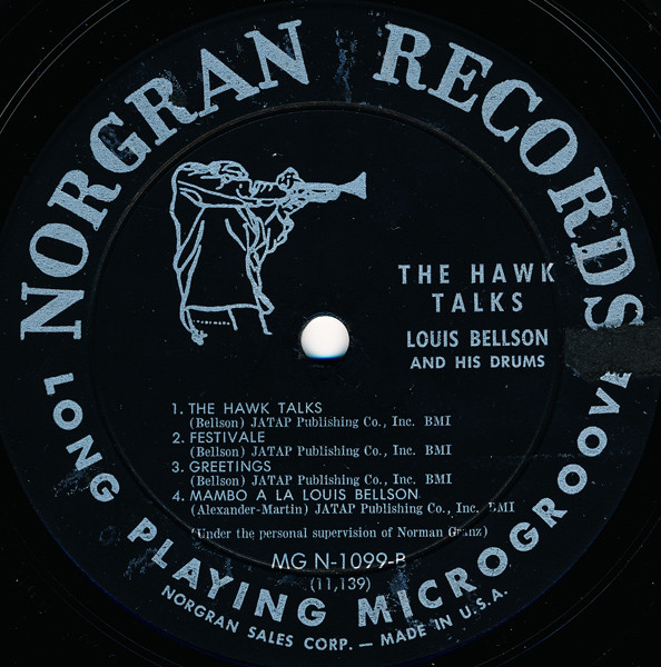 télécharger l'album Louis Bellson - The Hawk Talks