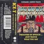 Cover of The Iceberg (Freedom Of Speech... Just Watch What You Say), 1989, Cassette