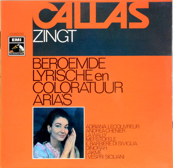 ladda ner album Maria Callas - Maria Callas Zingt Lyrische En Coloratuur Arias