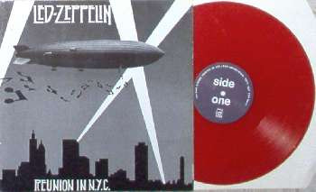 Led Zeppelin – Reunion In N.Y.C. (1988, Red, Vinyl) - Discogs