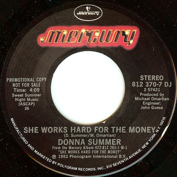 Donna Summer – She Works Hard For The Money 1983 Vinyl Discogs