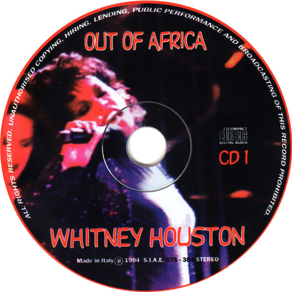 ladda ner album Whitney Houston - Out Of Africa
