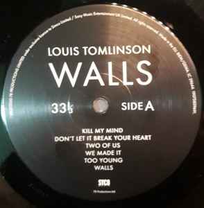 Louis Tomlinson – Walls (2020, Vinyl) - Discogs