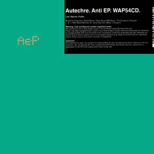 Autechre - Anti EP album cover