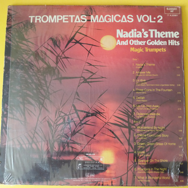 lataa albumi Magic Trumpets - Nadias Theme And Other Golden Hits Trompetas Magicas Vol 2