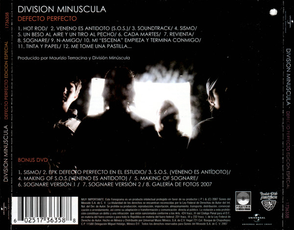 ladda ner album Division Minuscula - Defecto Perfecto Edición Especial