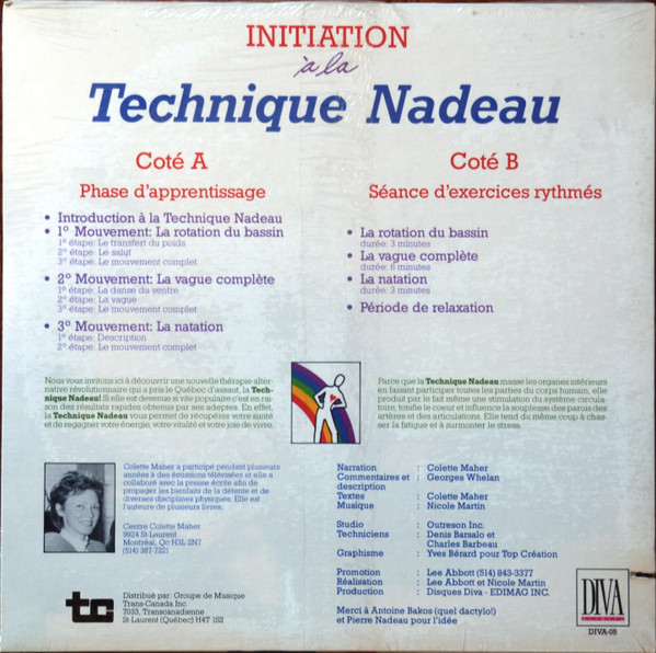descargar álbum Colette Maher - Initiation à la Technique Nadeau