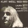 Laura Betti - Kurt Weill 1933-1950