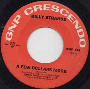 Billy Strange - A Few Dollars More album cover