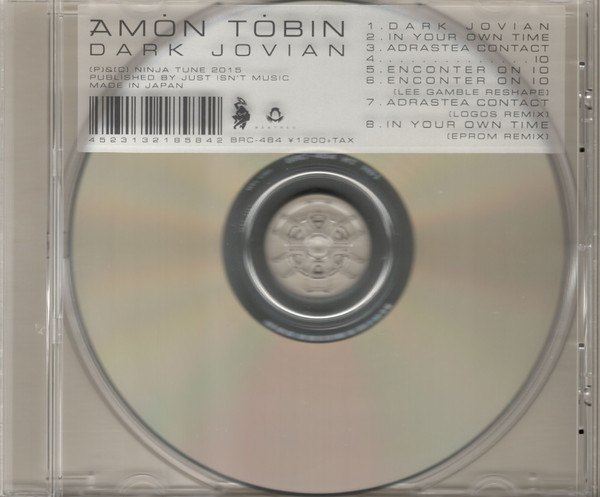 Tobin – Dark Jovian (2015, CD) -