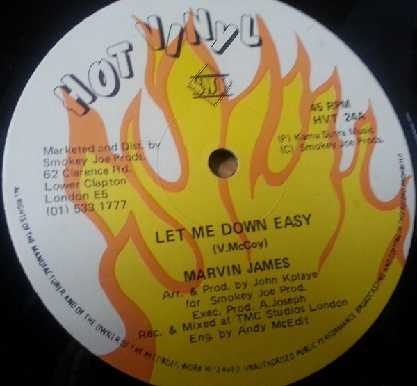 télécharger l'album Marvin James - Let Me Down Easy