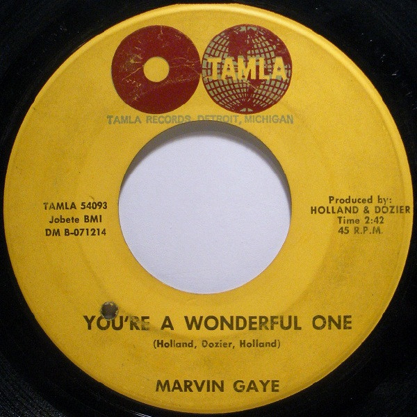 Marvin Gaye – You're A Wonderful One (1964, Vinyl) - Discogs