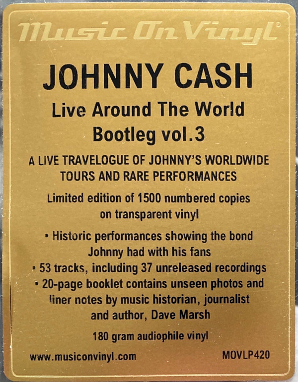 lataa albumi Johnny Cash - Bootleg Vol III Live Around The World