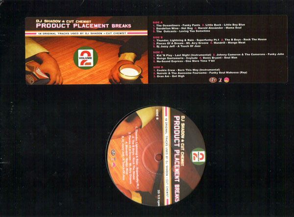 DJ Shadow ☆ Cut Chemist – Product Placement Breaks Volume 2 