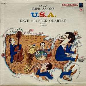 The Dave Brubeck Quartet - Jazz Impressions Of The U.S.A. album cover