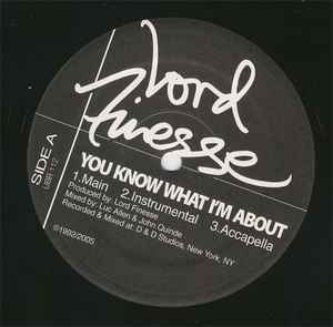 Lord Finesse – You Know What I'm About / Yes You May Remix (2005 