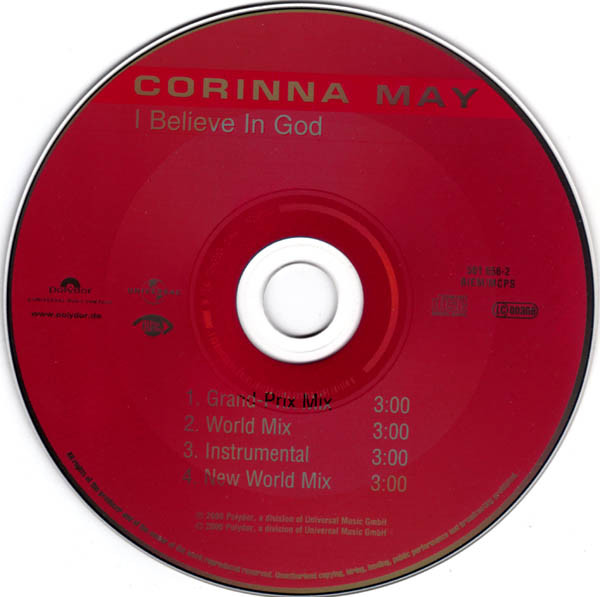 last ned album Corinna May - I Believe In God
