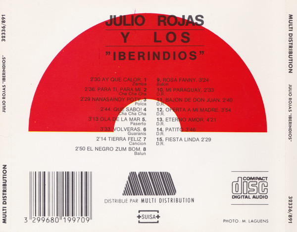 baixar álbum Julio Rojas Y Los Iberindios - Julio Rosas Iberindios