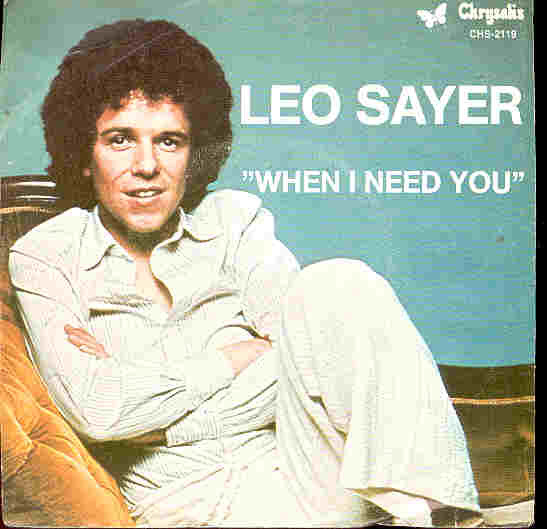 Leo Sayer – When I Need You (Vinyl) - Discogs