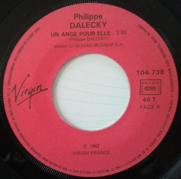 Album herunterladen Philippe Dalecky - Un Ange Pour Elle