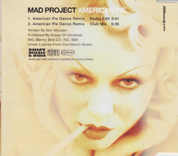 Album herunterladen MAD Project - American Pie