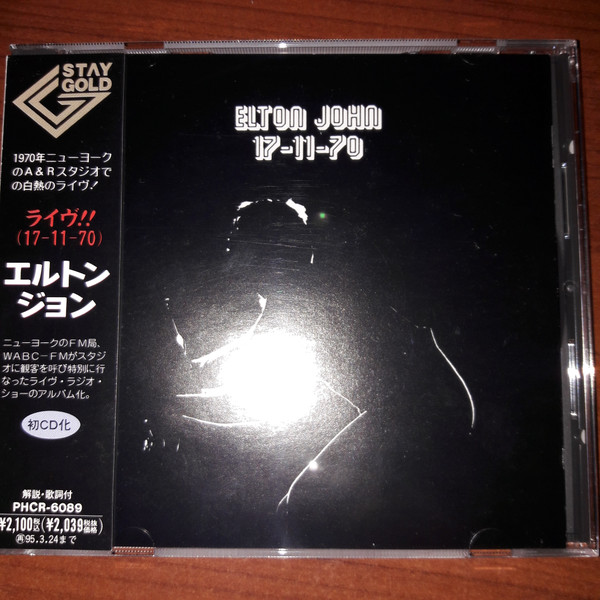 Legendary Covers Album 1969-70 by Elton John (CD, 2015)