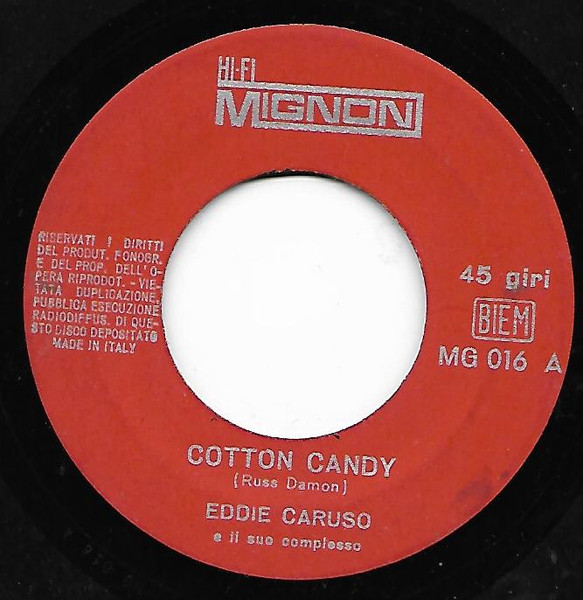 Eddie Caruso E Il Suo Complesso Cotton Candy Vinyl Discogs