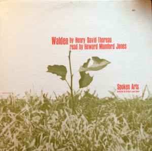 Walden, Read By Howard Mumford Jones (Vinyl, LP) for sale