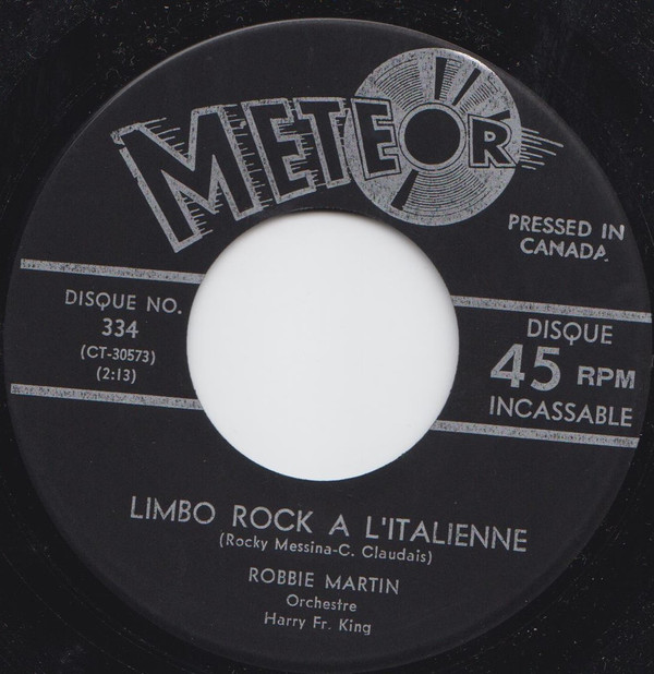 télécharger l'album Robbie Martin - Électricité Limbo Rock À LItalienne