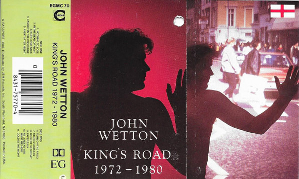John Wetton – King's Road: 1972-1980 (1987, CD) - Discogs