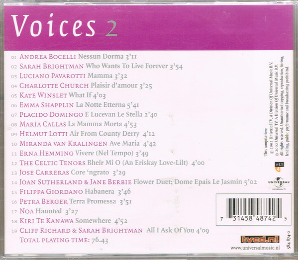 Album herunterladen Download Various - Voices 2 album