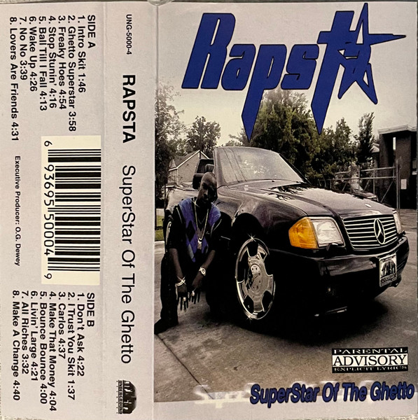 Rapsta – SuperStar Of The Ghetto (1999, CD) - Discogs