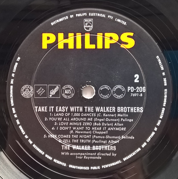 Album herunterladen The Walker Brothers - Take It Easy With The Walker Brothers