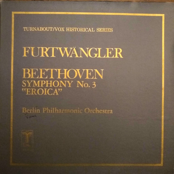 Album herunterladen Beethoven, Furtwängler, Vienna Philharmonic Orchestra - Symphony No 3 Eroica