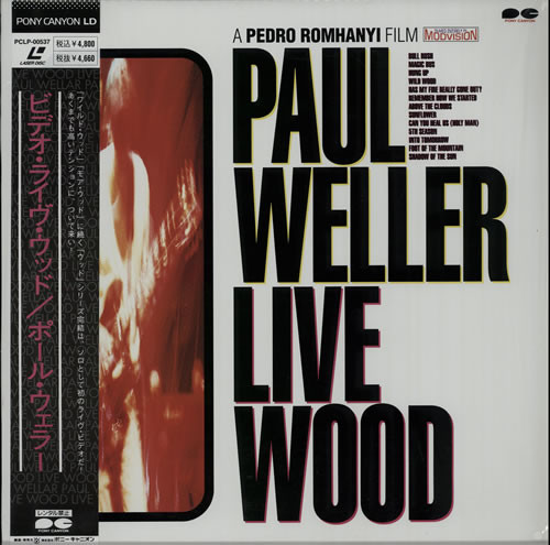 Paul Weller – Live Wood (1994, CLV, Laserdisc) - Discogs