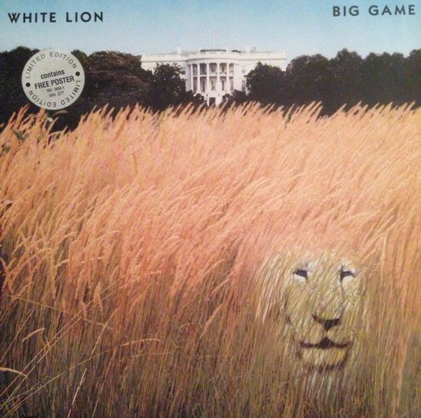 Обложка конверта виниловой пластинки White Lion - Big Game
