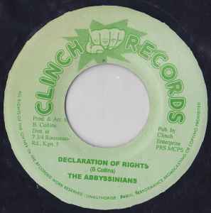 Abyssinians / Sir Harry – Declaration Of Rights / Musical Rights