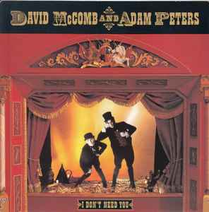 David McComb - I Don't Need You album cover