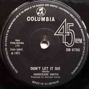 Don't Let It Die (Vinyl, 7